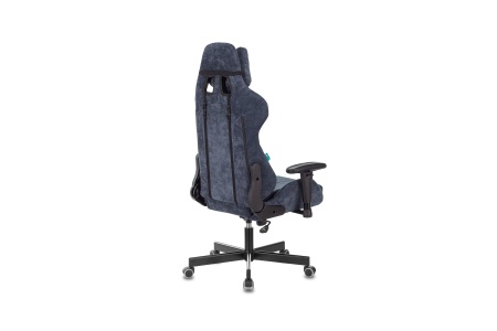 Кресло игровое Zombie Viking Knight синее